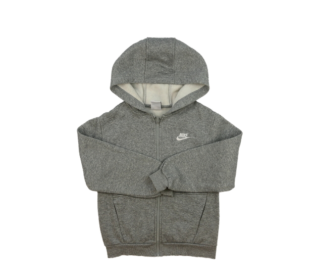 Šedá melírovaná mikina Nike 