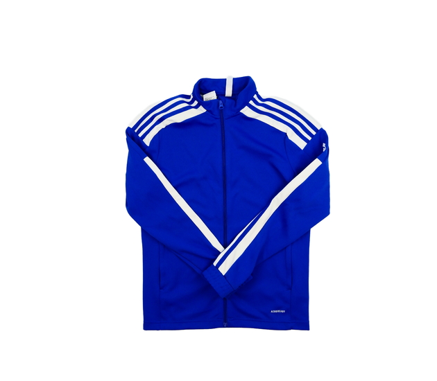 Modrá sportovní mikina Adidas