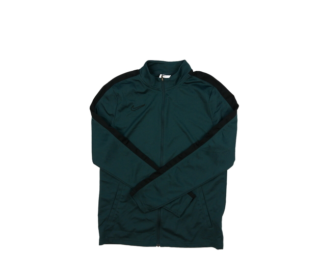 Tmavě zelená sportovní mikina vel. 170 Nike 