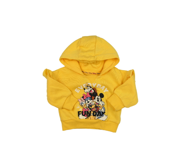 Žlutá mikina s volánky Mickey Disney Primark 
