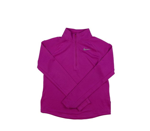 Růžová sportovní mikina Nike 