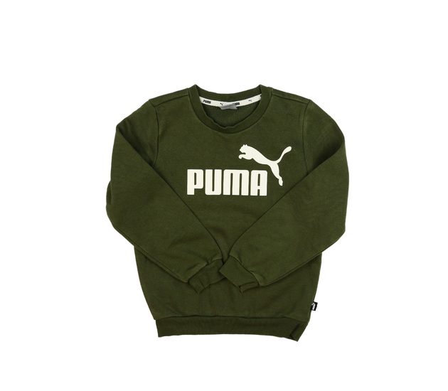 Tmavě zelená mikina Puma 