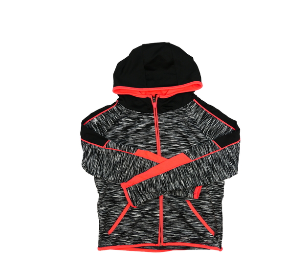 Černo-růžová sportovní mikina Primark 