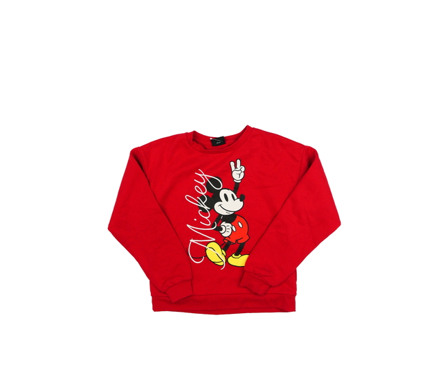 Červená mikina Disney Mickey Primark 