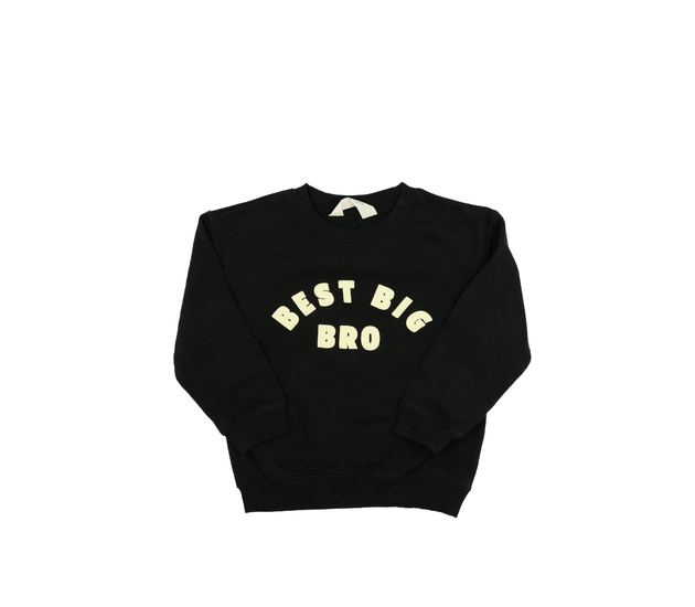 Černá mikina s nápisem H&M