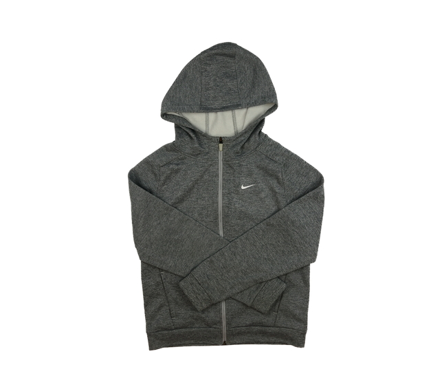 Šedá melírovaná mikina Nike 