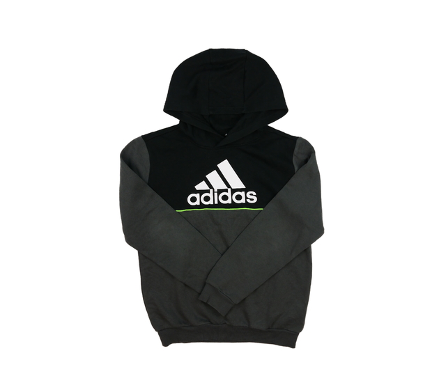 Černo-šedá mikina Adidas 