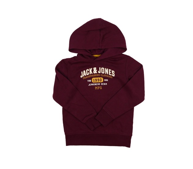 Bordo mikina Jack&Jones 
