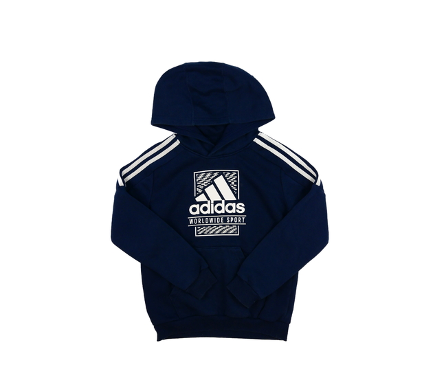 Tmavě modrá mikina Adidas