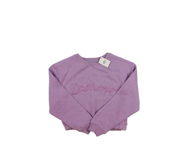 Nová fialová crop mikina Primark 