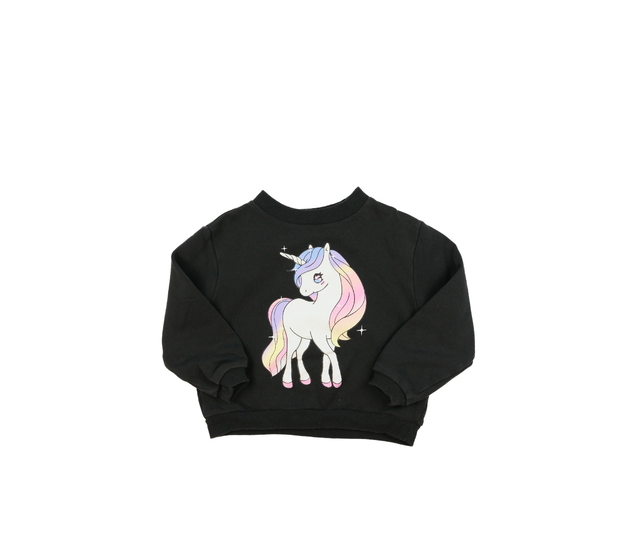 Šedá mikina s jednorožcem H&M