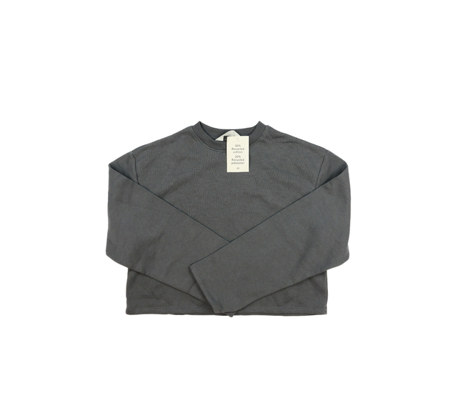 Nová šedá crop mikina H&M