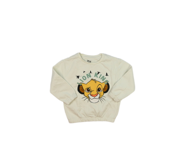 Krémová mikina Lví Král Disney Primark 