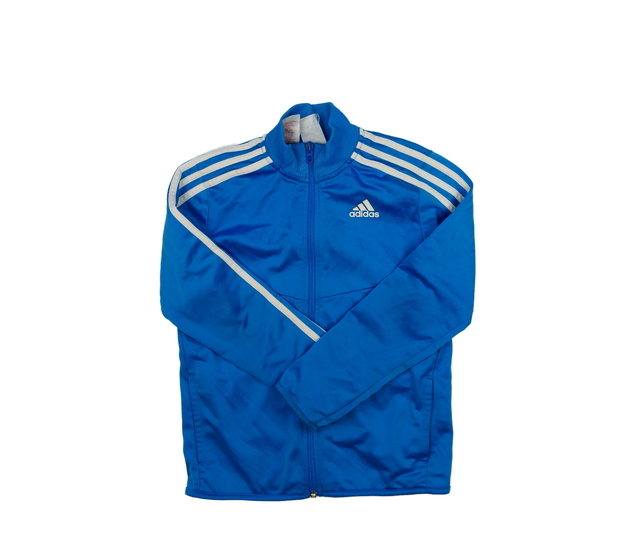 Modrá sportovní mikina Adidas 