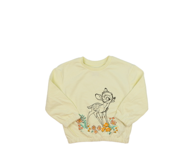 Žlutá mikina Bambi Disney Primark 