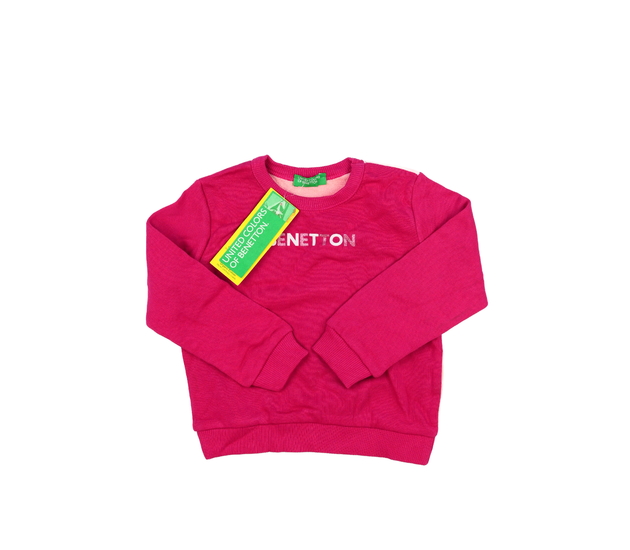 Nová růžová mikina Benetton 