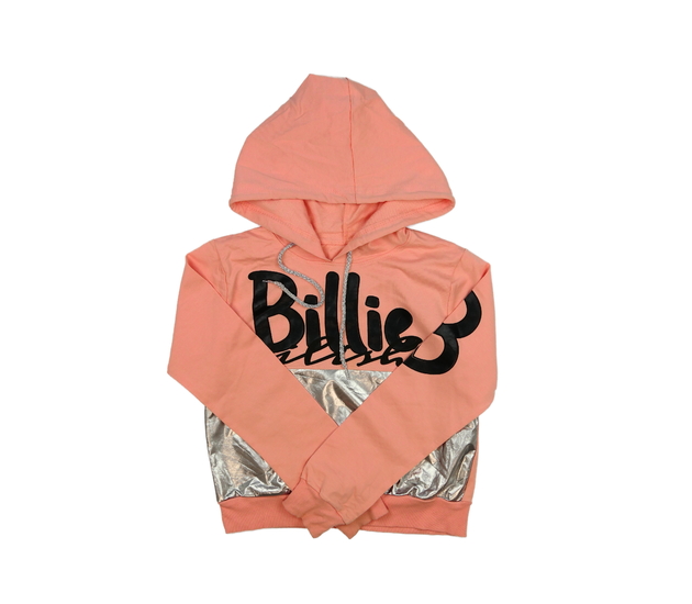 Růžová slabá mikina Billie 