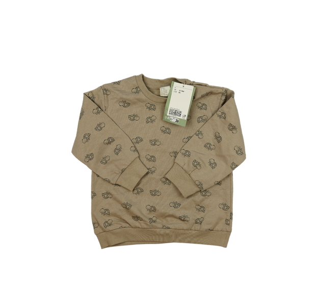Nová hnědá mikina se želvami H&M
