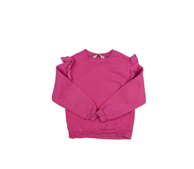 Růžová mikina s volánky H&M