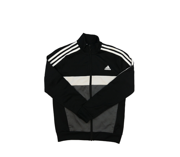 Tmavá sportovní mikina Adidas 
