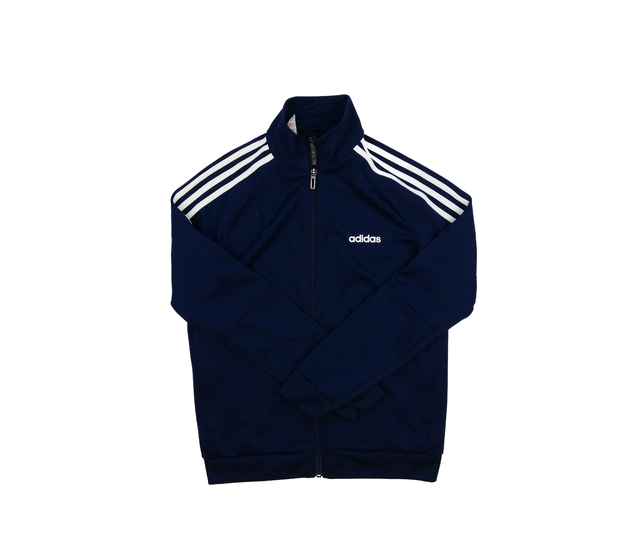 Tmavě modrá sportovní mikina Adidas 