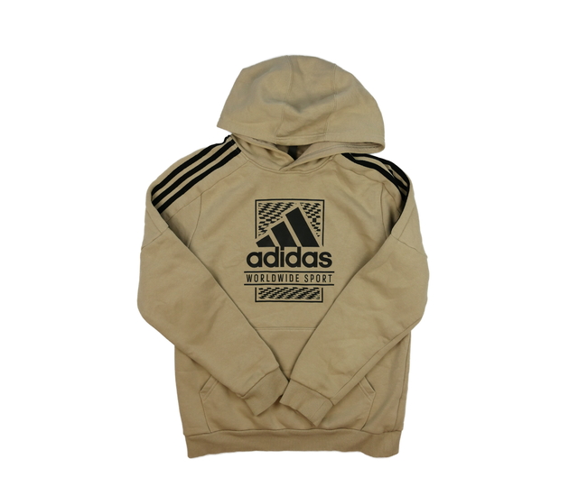 Hnědá mikina Adidas 