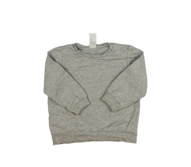 Šedá melírovaná mikina H&M