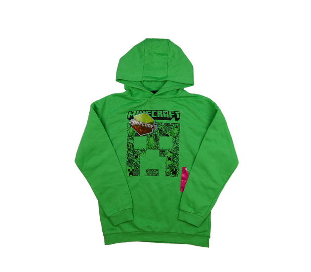 Nová zelená mikina Minecraft Primark 