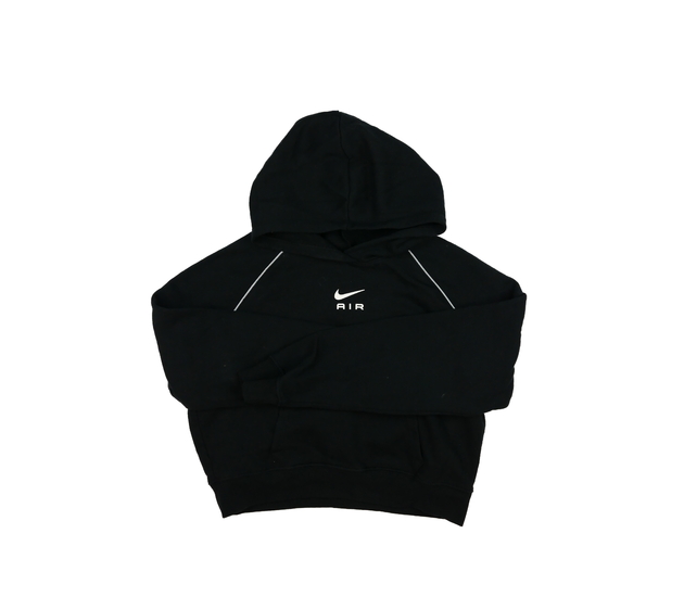Černá crop mikina Nike 