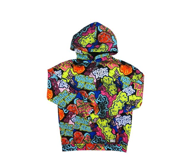 Barevná stylová teplejší mikina vel. 170 H&M