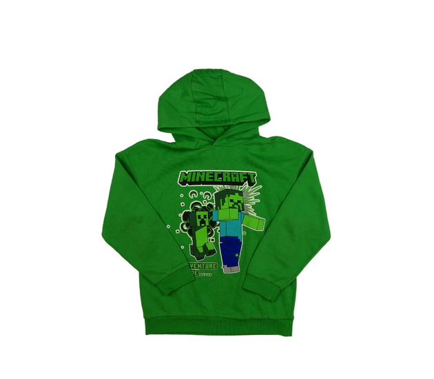 Zelená mikina Minecraft Primark 