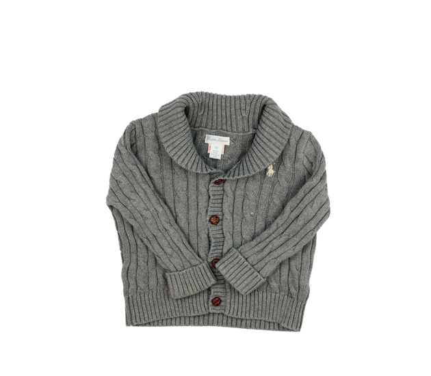 Šedý svetr Ralph Lauren 