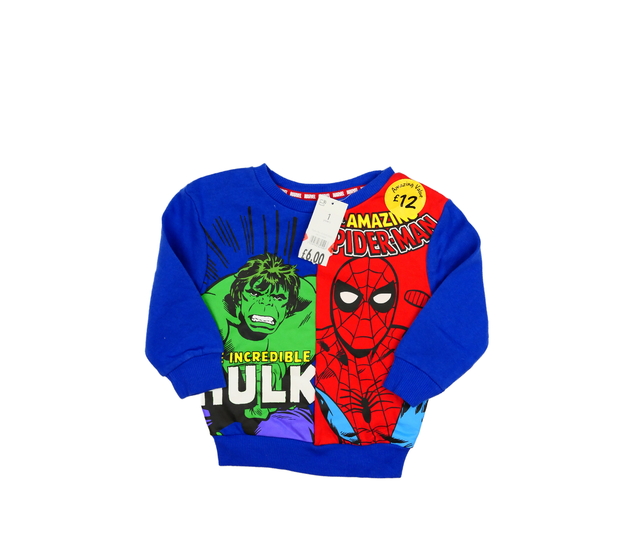 Nová modrá mikina Spider-man George