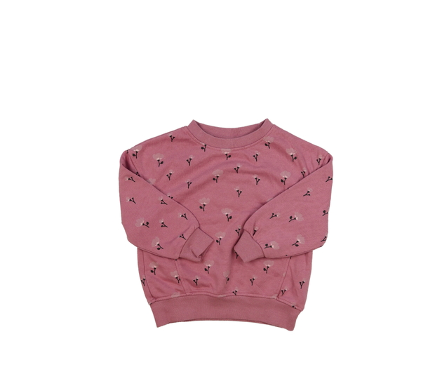 Růžová květinová mikina Primark 