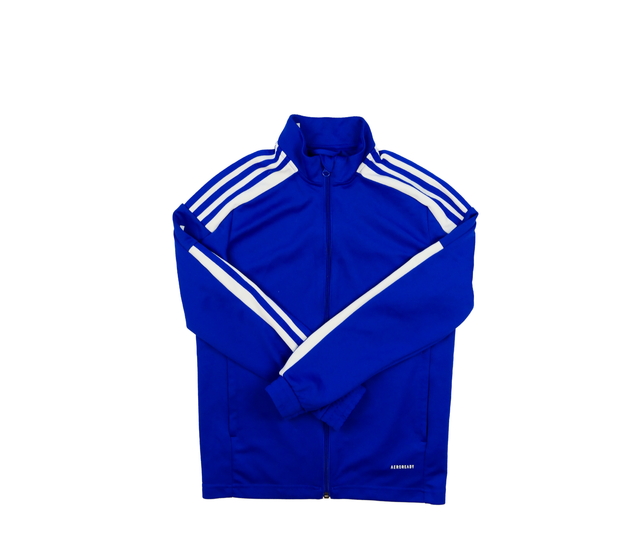Modrá sportovní mikina Adidas