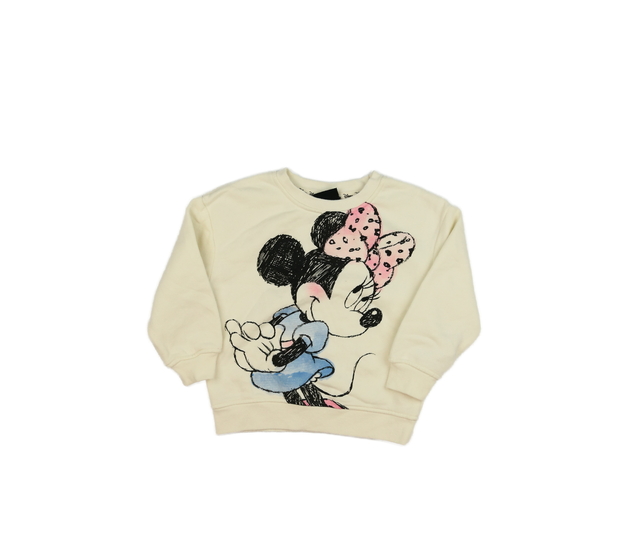 Krémová mikina Minnie Disney Primark 