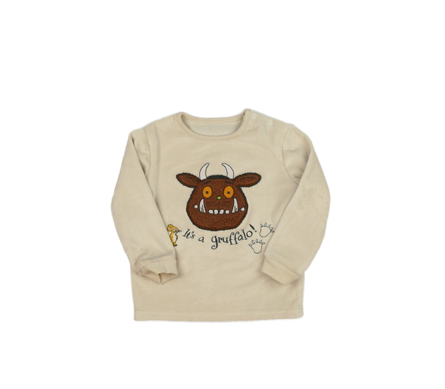 Hnědá hebká mikina The Gruffalo George