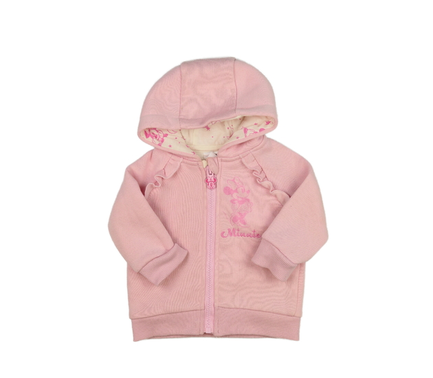 Růžová mikina Minnie Disney 