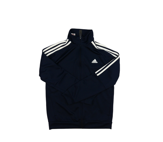 Tmavě modrá sportovní mikina Adidas