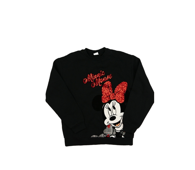 Černá mikina Minnie Disney George