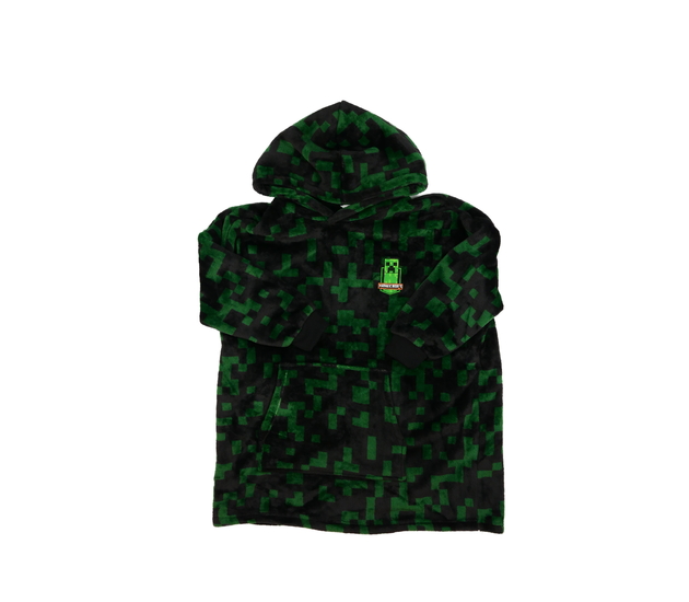 Zelená oversize Minecraft volnočasová mikina M&S