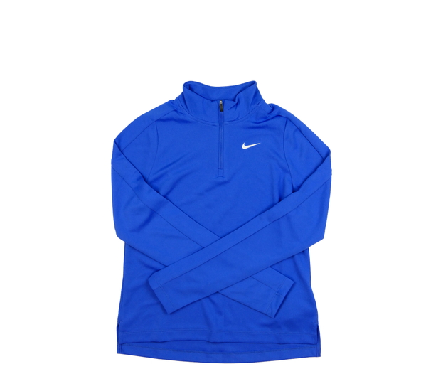 Modrá slabá sportovní mikina Nike 