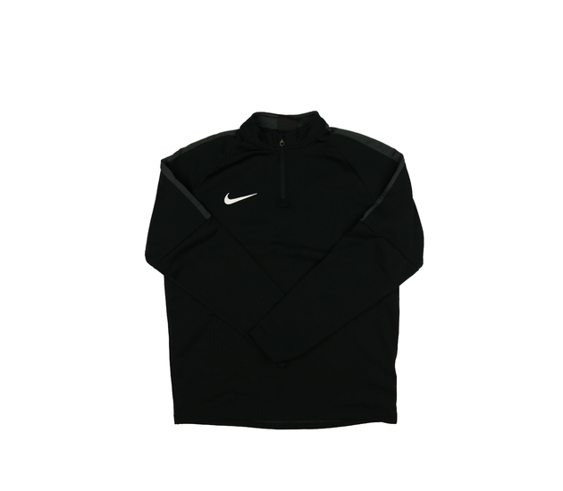 Černo-šedá sportovní mikina Nike 