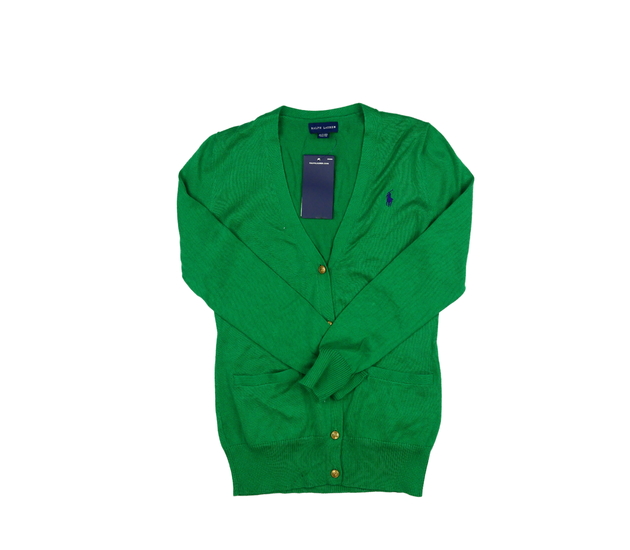 Nový zelený svetr Ralph Lauren 