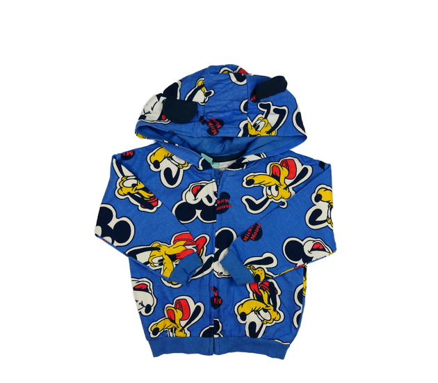 Modrá mikina Mickey Disney