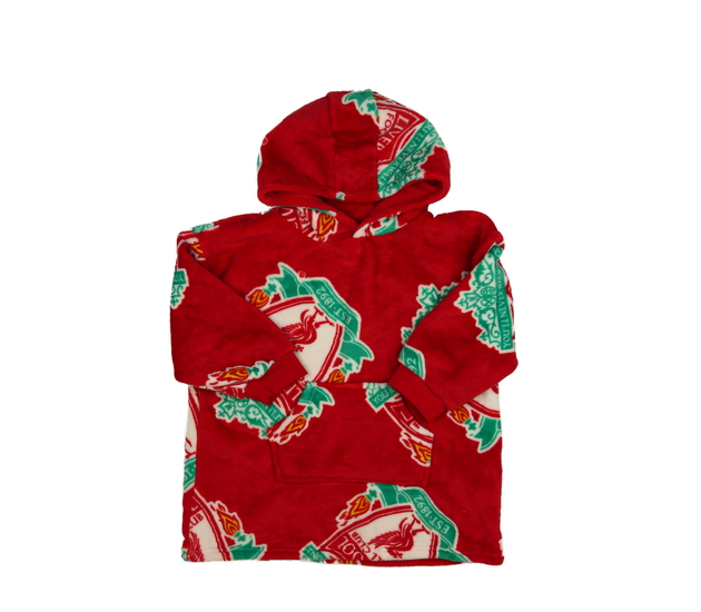 Červená oversize mikina L.F.C. Primark 