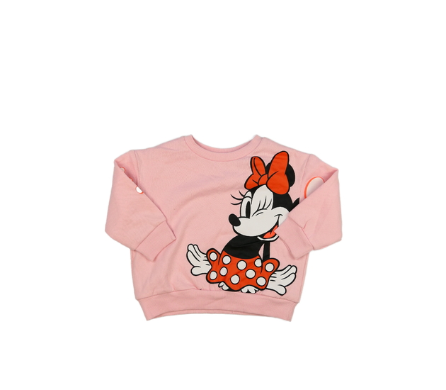 Růžová mikina Minnie George