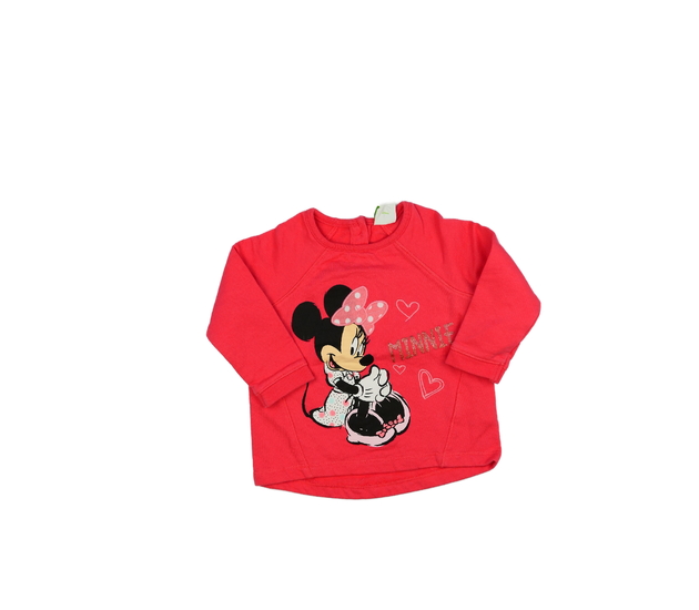 Červená mikina Minnie Disney 