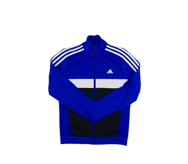 Modrá sportovní mikina Adidas 