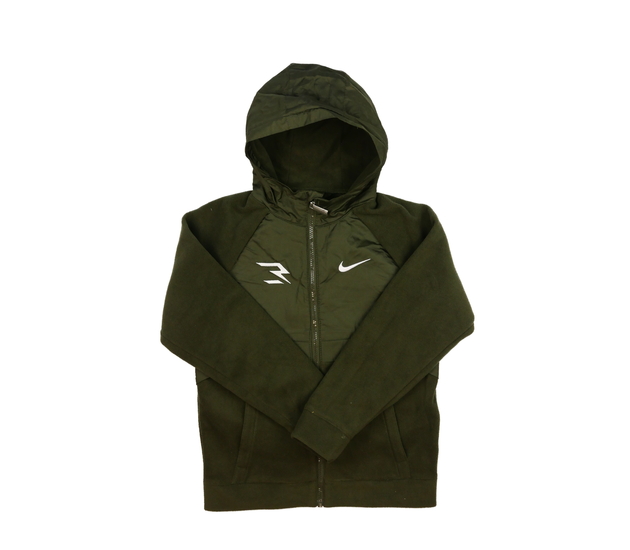 Zelená fleecová mikina Nike 